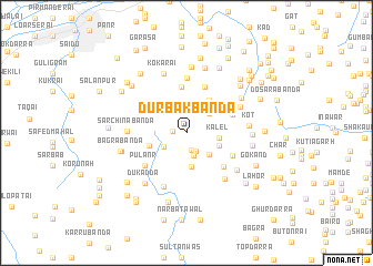 map of Durbak Bānda