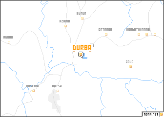 map of Durba