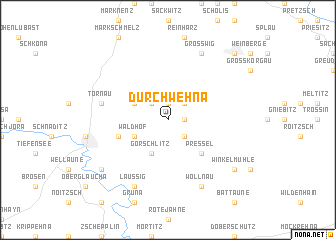 map of Durchwehna