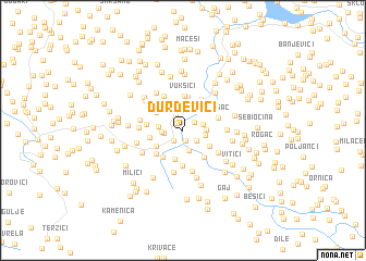 map of Ðurdevići