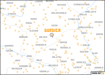 map of Ðurđica