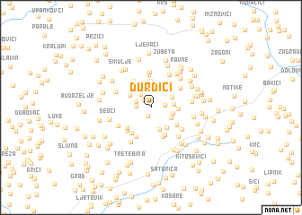 map of Ðurđići