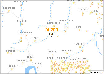 map of Duren