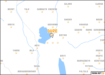 map of Durē