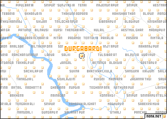 map of Durgābardi