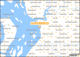 map of Durgābardi