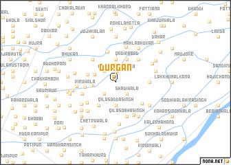 map of Durgan