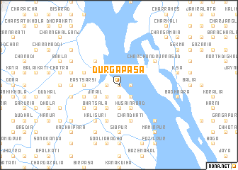 map of Durgāpāsa