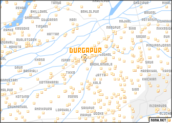 map of Durgāpur