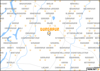 map of Durgāpur