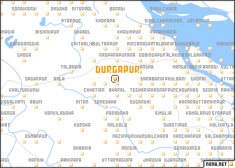 map of Durgāpur