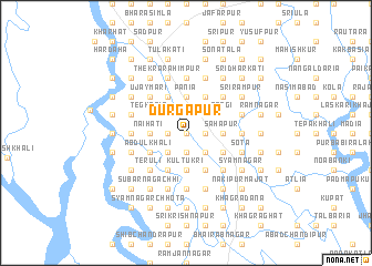 map of Durgāpur