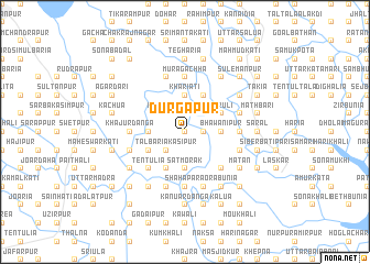 map of Durgāpur