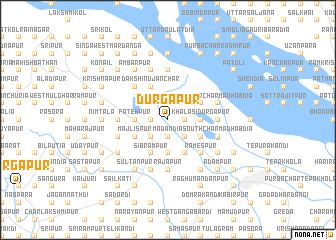 map of Durgāpur