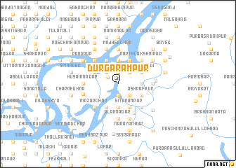 map of Durgārāmpur