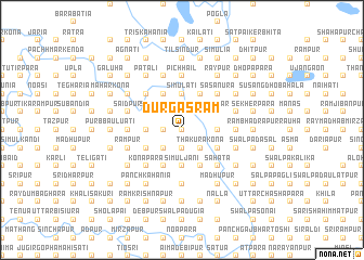 map of Durgāsram