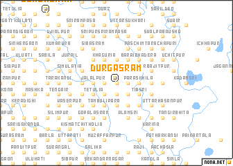 map of Durgāsram