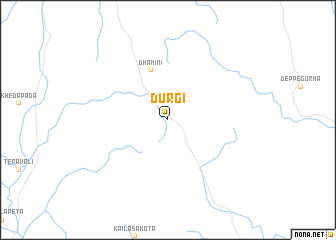 map of Durgi