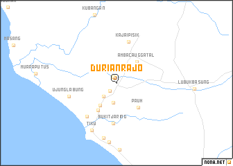 map of Durianrajo