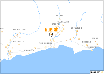 map of Durian