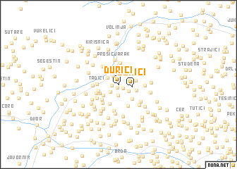 map of Ðurići