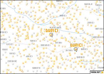 map of Ðurići