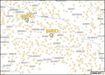 map of Ðurići