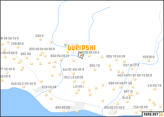 map of Duripʼshi