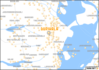 map of Durīwāla