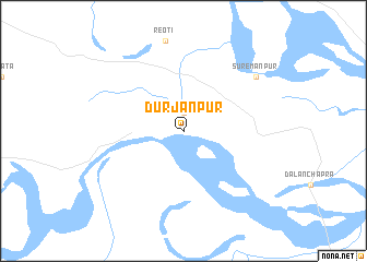 map of Durjanpur
