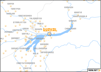 map of Dūr Kal
