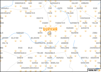 map of Durkwa