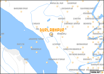 map of Durlabhpur