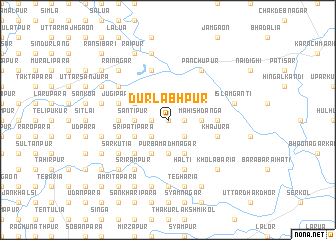 map of Durlabhpur