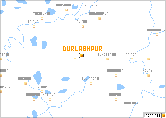 map of Durlabhpur