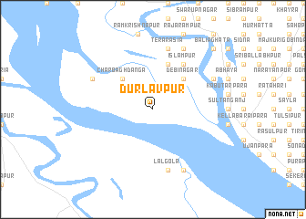 map of Durlavpur