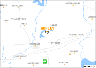map of Durley