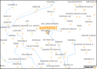 map of Ðurmanec