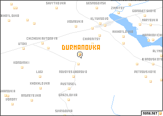 map of Durmanovka