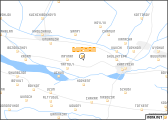 map of Durman