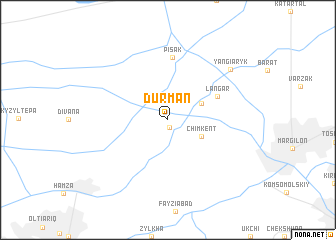 map of Durman