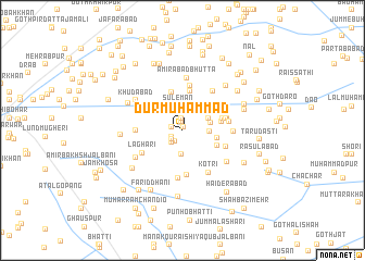 map of Dur Muhammad