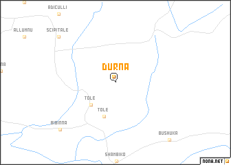 map of Durna