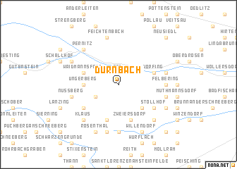 map of Dürnbach