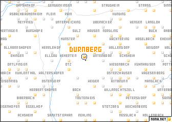 map of Dürnberg