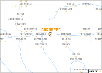 map of Dürnberg