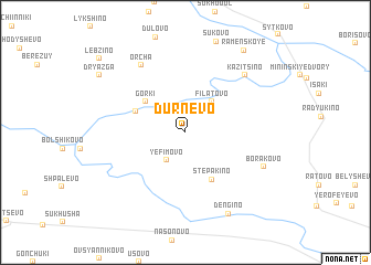 map of Durnëvo