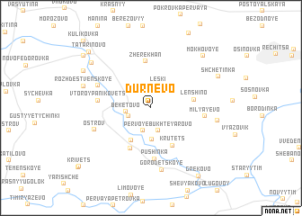 map of Durnëvo
