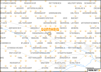 map of Dürnhaid