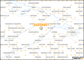 map of Dürnhart